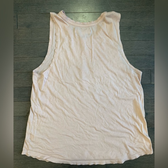 Spiritual Gangster Light Pink with Gold Symbol Women’s M Tank Top - Picture 6 of 9